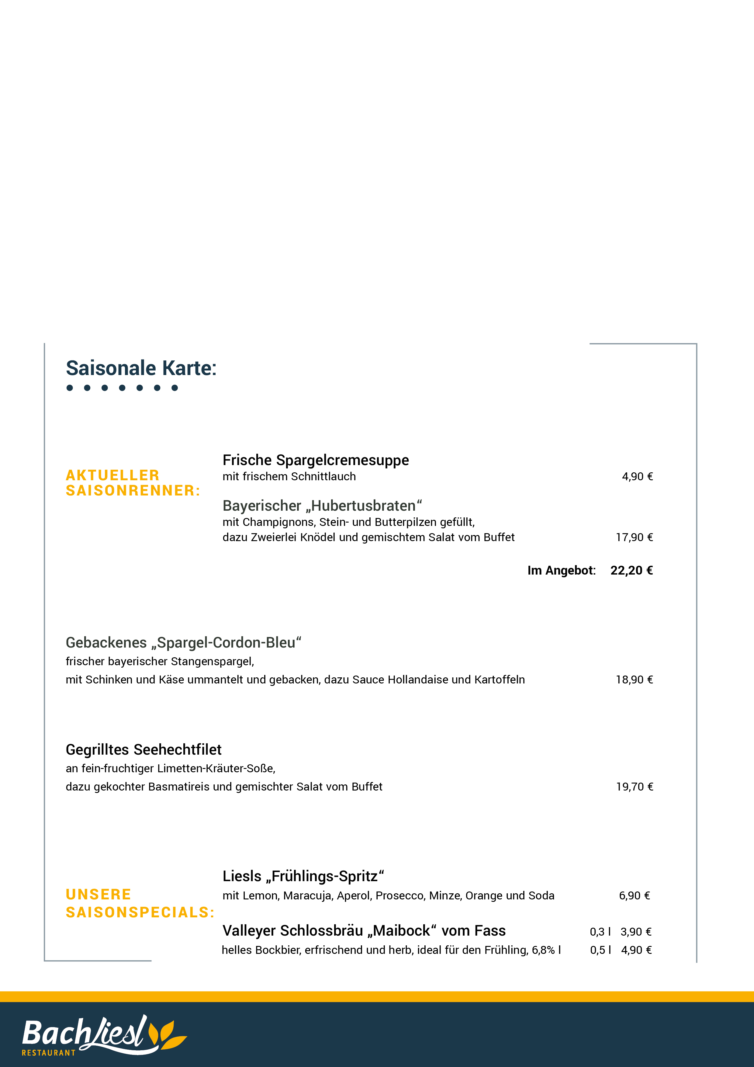 Saisonkarte